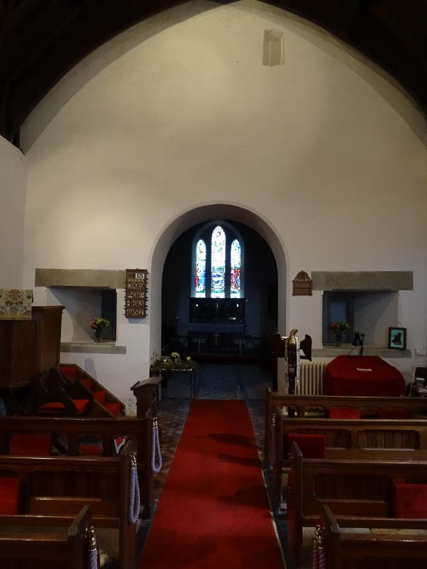 Nave, St Ismael’s Church