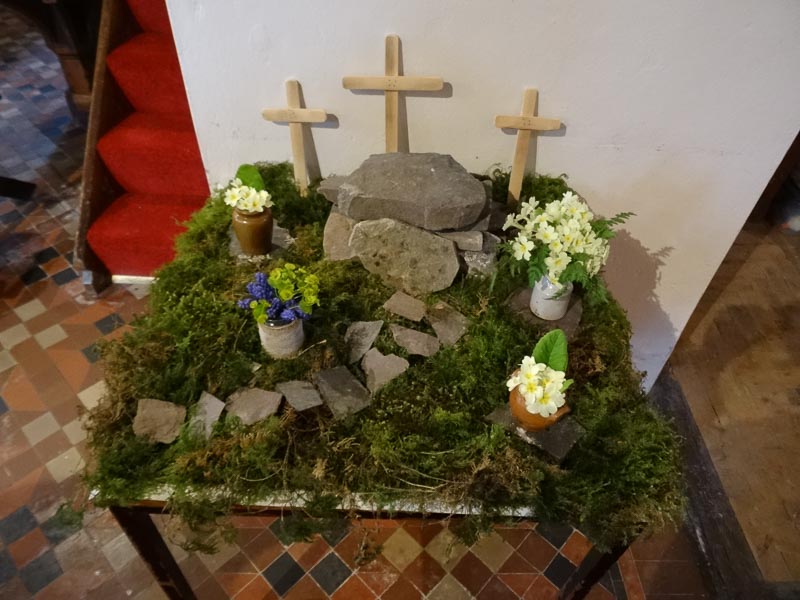 Easter Garden 2022, St Ismael’s Church