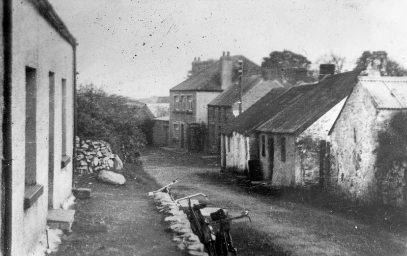 West Street, Rosemarket (cottages now demolished). c1935.